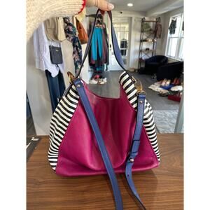 Dimoni Leather Tote Crossbody Purse